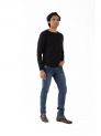 Sanskar-Menswear-Crew Neck Tee F\S-Black