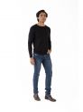 Sanskar-Menswear-Crew Neck Tee F\S-Black