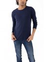 Sanskar-Menswear-Crew Neck Tee F\S-Navy