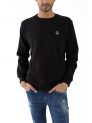 Sanskar- Menswear - Non Hooded Sweatshirt- Black 