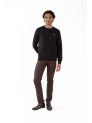 Sanskar- Menswear - Non Hooded Sweatshirt- Navy