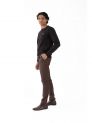 Sanskar- Menswear - Non Hooded Sweatshirt- Navy