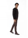 Sanskar- Menswear - Non Hooded Sweatshirt- Navy