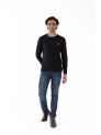 Sanskar-Menswear-Crew Neck Tee F\S-Black