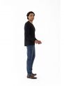 Sanskar-Menswear-Crew Neck Tee F\S-Black