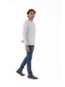 Sanskar- Menswear - Non Hooded Sweatshirt- Grey 