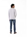 Sanskar- Menswear - Non Hooded Sweatshirt- Grey 