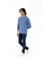 Sanskar- Menswear - Non Hooded Sweatshirt- Indigo 