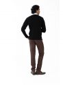Sanskar-Menswear-Sweater F/S- Black 