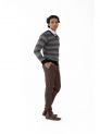 Sanskar-Menswear-Sweater F/S- Black