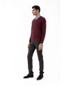 Sanskar-Menswear-Sweater F/S- Maroon 