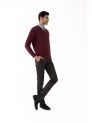 Sanskar-Menswear-Sweater F/S- Maroon 