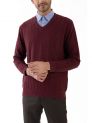 Sanskar-Menswear-Sweater F/S- Maroon 