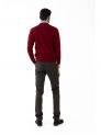 Sanskar-Menswear-Sweater F/S- Maroon Mix 