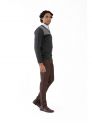 Sanskar-Menswear-Sweater F/S- Dk Grey