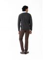 Sanskar-Menswear-Sweater F/S- Dk Grey