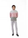Sanskar-Menswear-Sweater F/S- Lt Grey Pink 