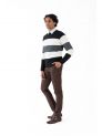 Sanskar-Menswear-Sweater F/S- Black Mix 