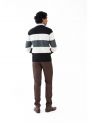 Sanskar-Menswear-Sweater F/S- Black Mix 