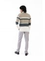 Sanskar-Menswear-Sweater F/S- Camel & White