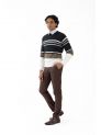 Sanskar-Menswear-Sweater F/S- White & Charcoal