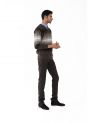 Sanskar-Menswear-Sweater F/S- Dk Fawn