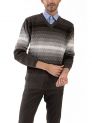 Sanskar-Menswear-Sweater F/S- Dk Fawn