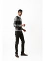 Sanskar-Menswear-Sweater F/S- Grey