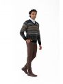 Sanskar-Menswear-Sweater F/S- Black 