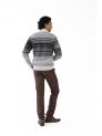Sanskar-Menswear-Sweater F/S- Lt Grey 