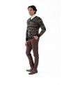Sanskar-Menswear-Sweater F/S- Brown Mix 