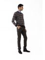 Sanskar-Menswear-Sweater F/S- Black Mix 