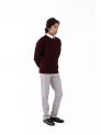 Sanskar-Menswear-Sweater F/S- Maroon 