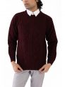 Sanskar-Menswear-Sweater F/S- Maroon 
