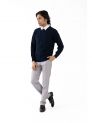 Sanskar-Menswear-Sweater F/S- Navy 