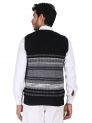 Sanskar Menswear-Sweater S/L -Black&Med Grey