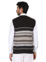 Sanskar Menswear-Sweater S/L -Coffee&Camel