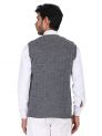 Sanskar Menswear-Sweater S/L -Black&Mid Grey