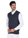 Sanskar Menswear-Sweater S/L-Charcoal&Cement