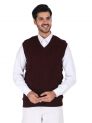 Sanskar Menswear-Sweater S/L-Maroon Mix& D. Grey