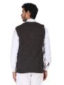 Sanskar Menswear-Sweater S/L-Camel&D. Fawn