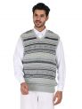 Sanskar Menswear-Sweater S/L-Pista &B. Green