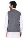 Sanskar Menswear-Sweater S/L-Med Grey