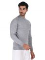 Sanskar Menswear-Sweater F/S-L. Grey