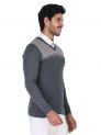Sanskar Menswear-Sweater F/S-S. Grey