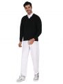 Sanskar Menswear-Sweater F/S-Black