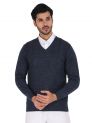 Sanskar Menswear-Sweater F/S-Blue Mix