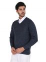 Sanskar Menswear-Sweater F/S-Blue Mix