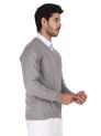 Sanskar Menswear-Sweater F/S-Cement