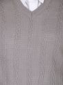Sanskar Menswear-Sweater F/S-Cement